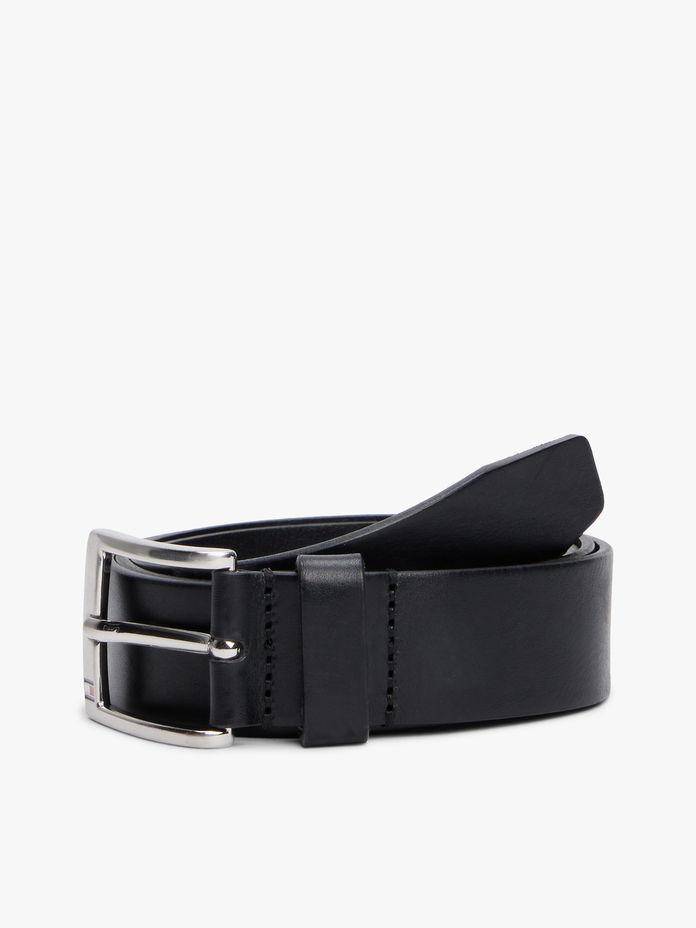Leather Square Buckle Belt | Belts | Tommy Hilfiger