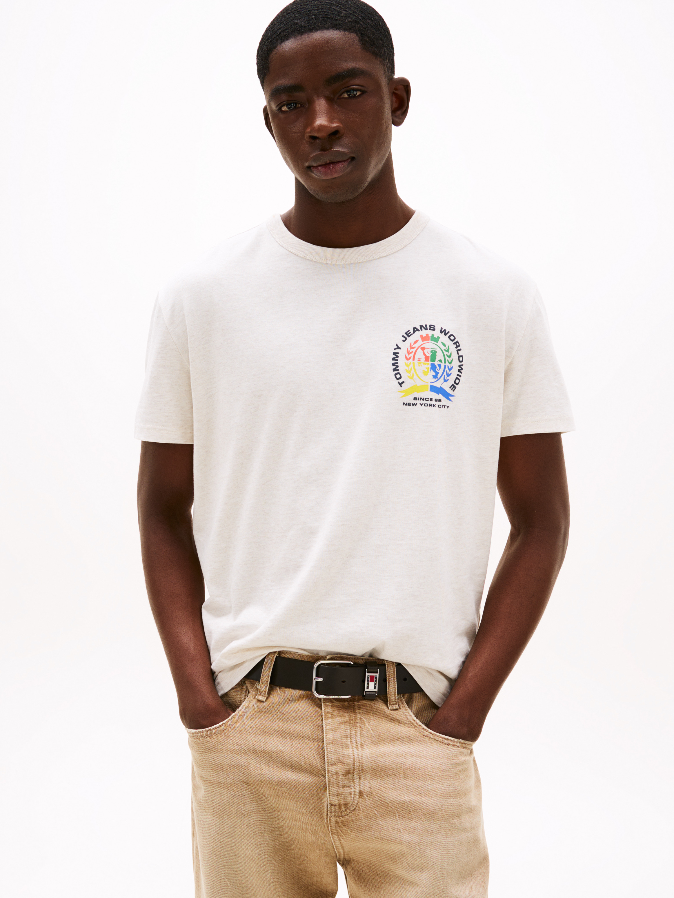 Tシャツ・カットソー      Jeans Track Graphic Logo マークゴンザレス ストリートアートグラフィックTシャツ【(What