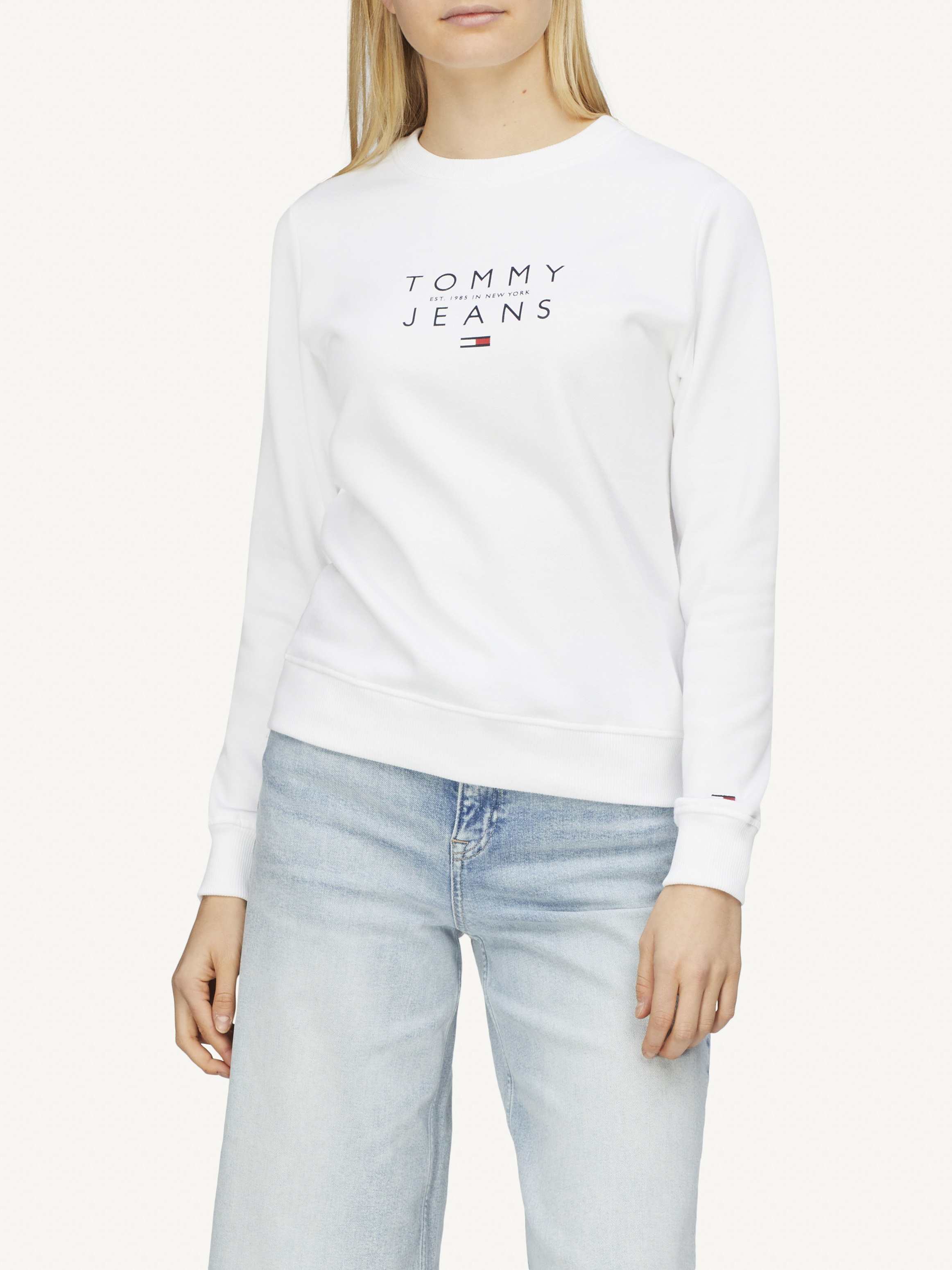 crewneck sweatshirt beige