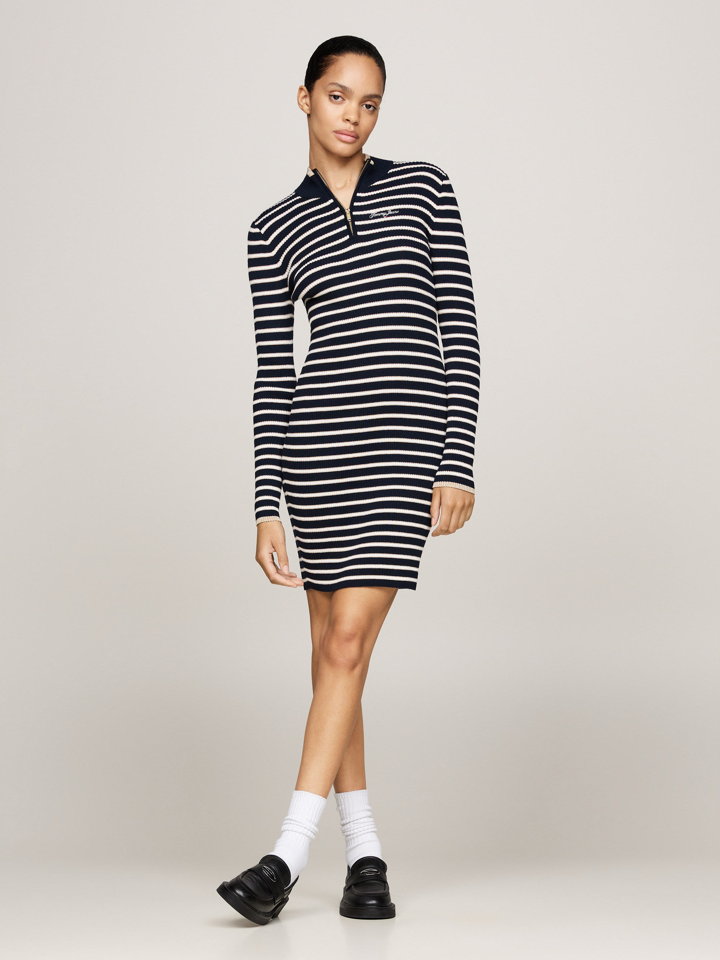 [ JEANS] Polo Sweater Dress ★大人気★ Cable Polo Sweater Dress | Dresses | Tommy Hilfiger