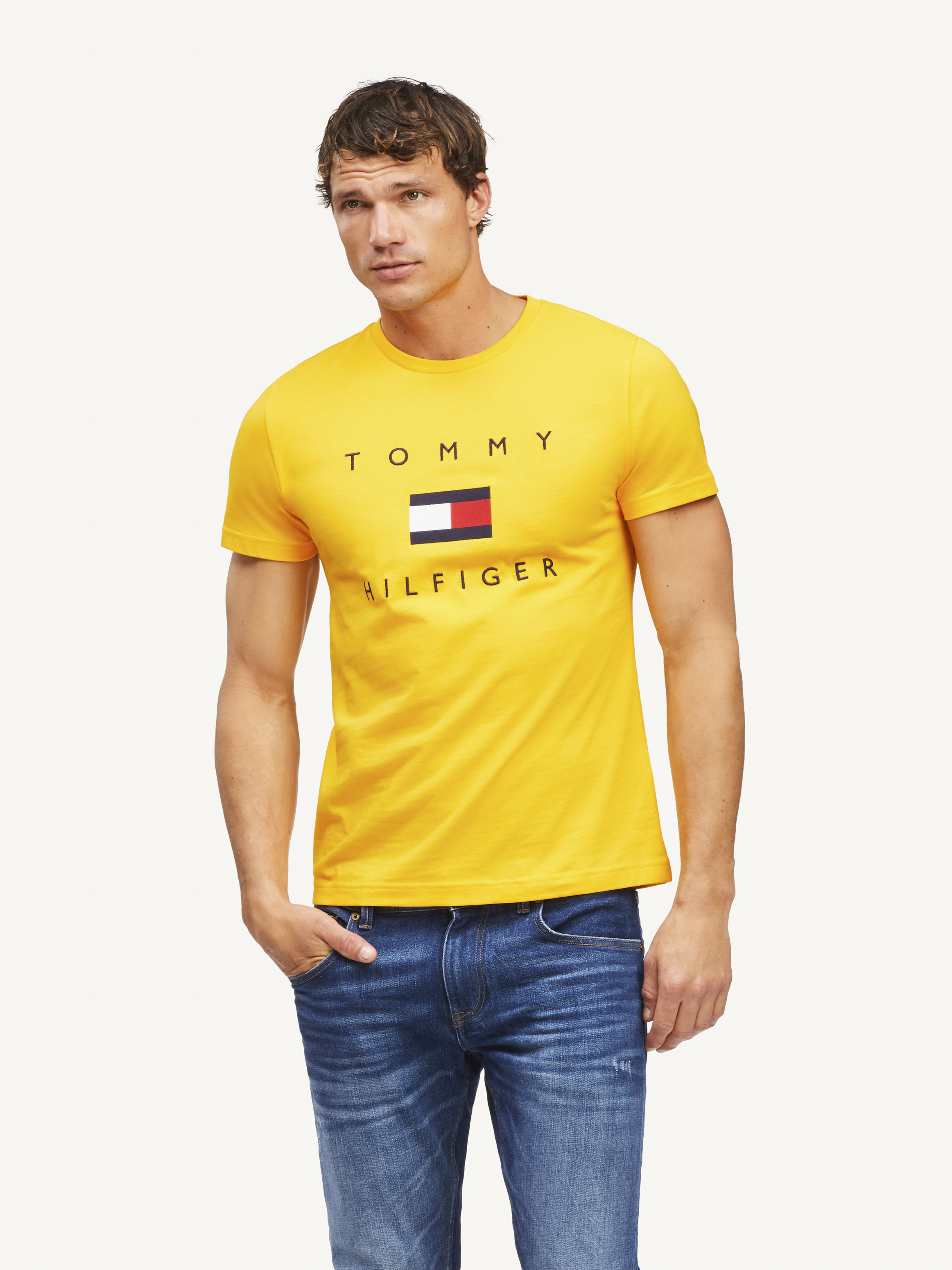 tommy hilfiger organic cotton t shirt