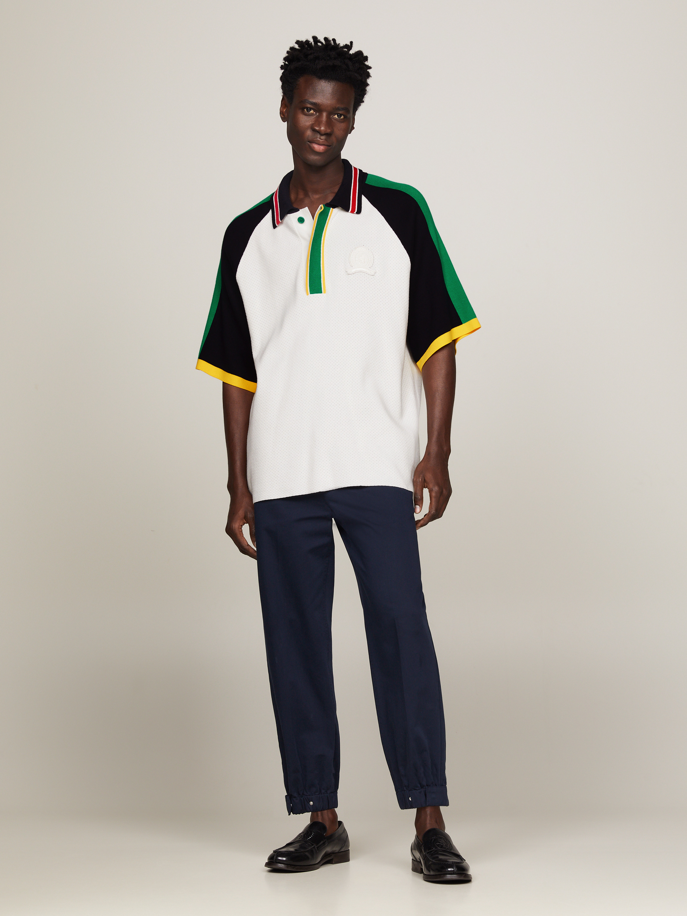 Tonal Archive Crest Logo Regular Twill Polo | Polo Shirts