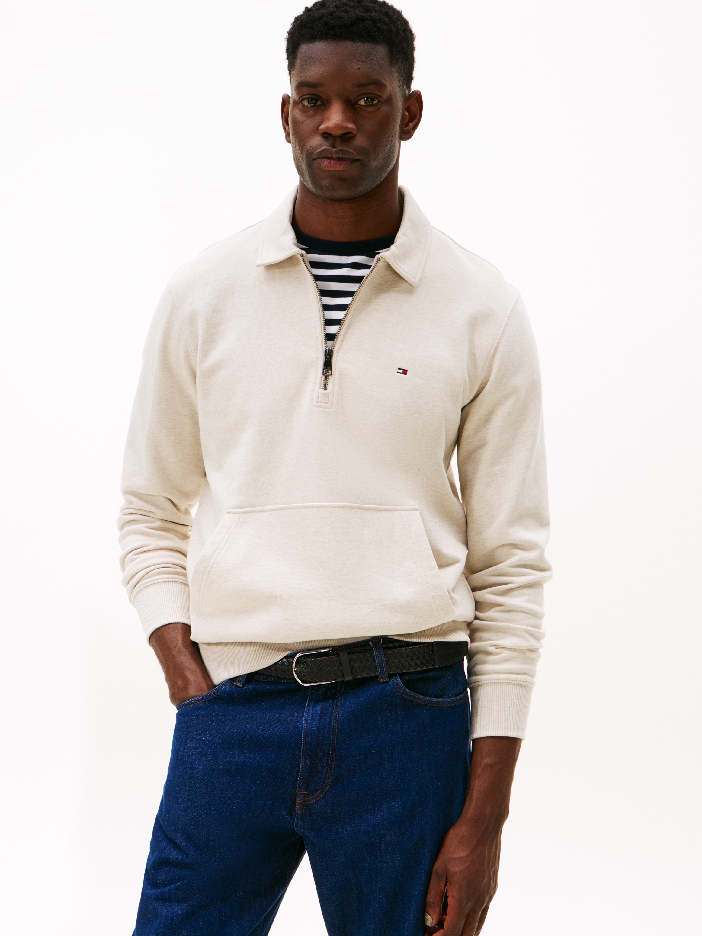 Essential 1/4 Zip Sweatshirt | Sweatshirts & Hoodies | Tommy Hilfiger