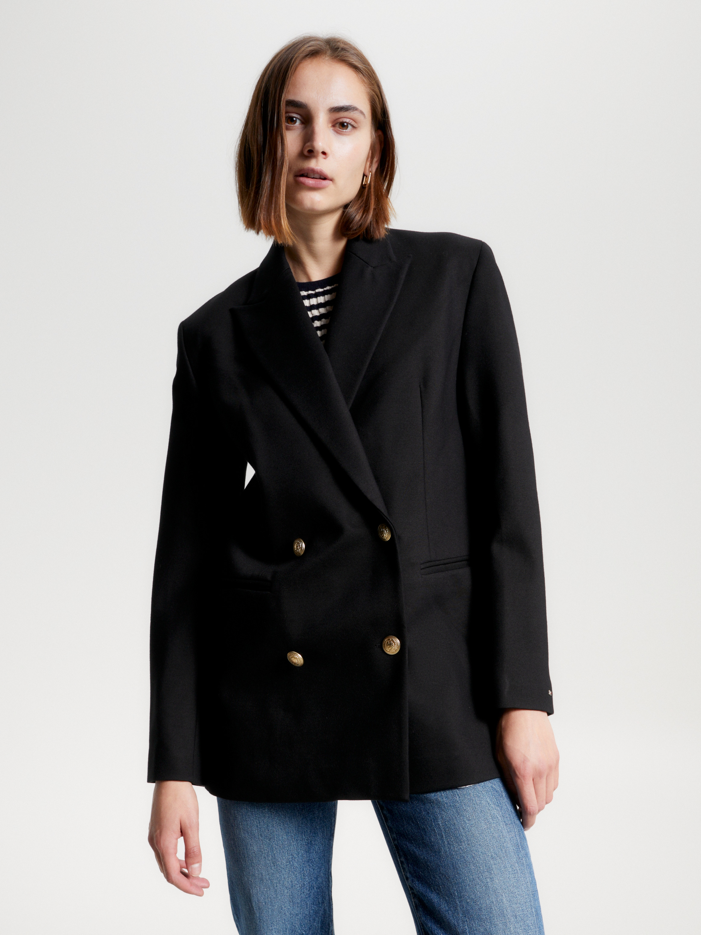 Double b￼reast maxi ct CIDER Oversized Solid Collar Long Trench Coat With Belt
