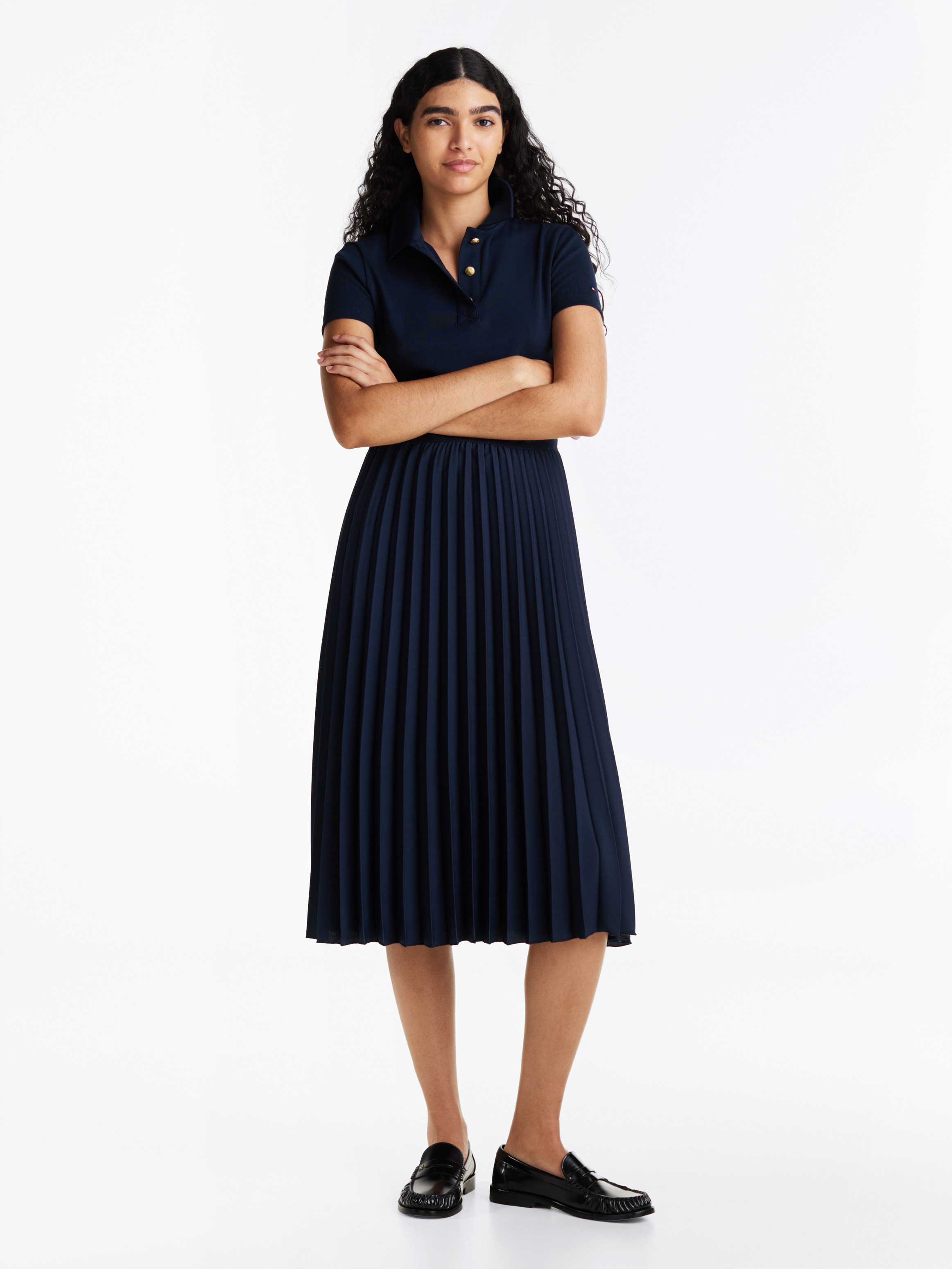 Pleated Flap Pocket Mini Skirt | Dresses & Skirts | Tommy Jeans