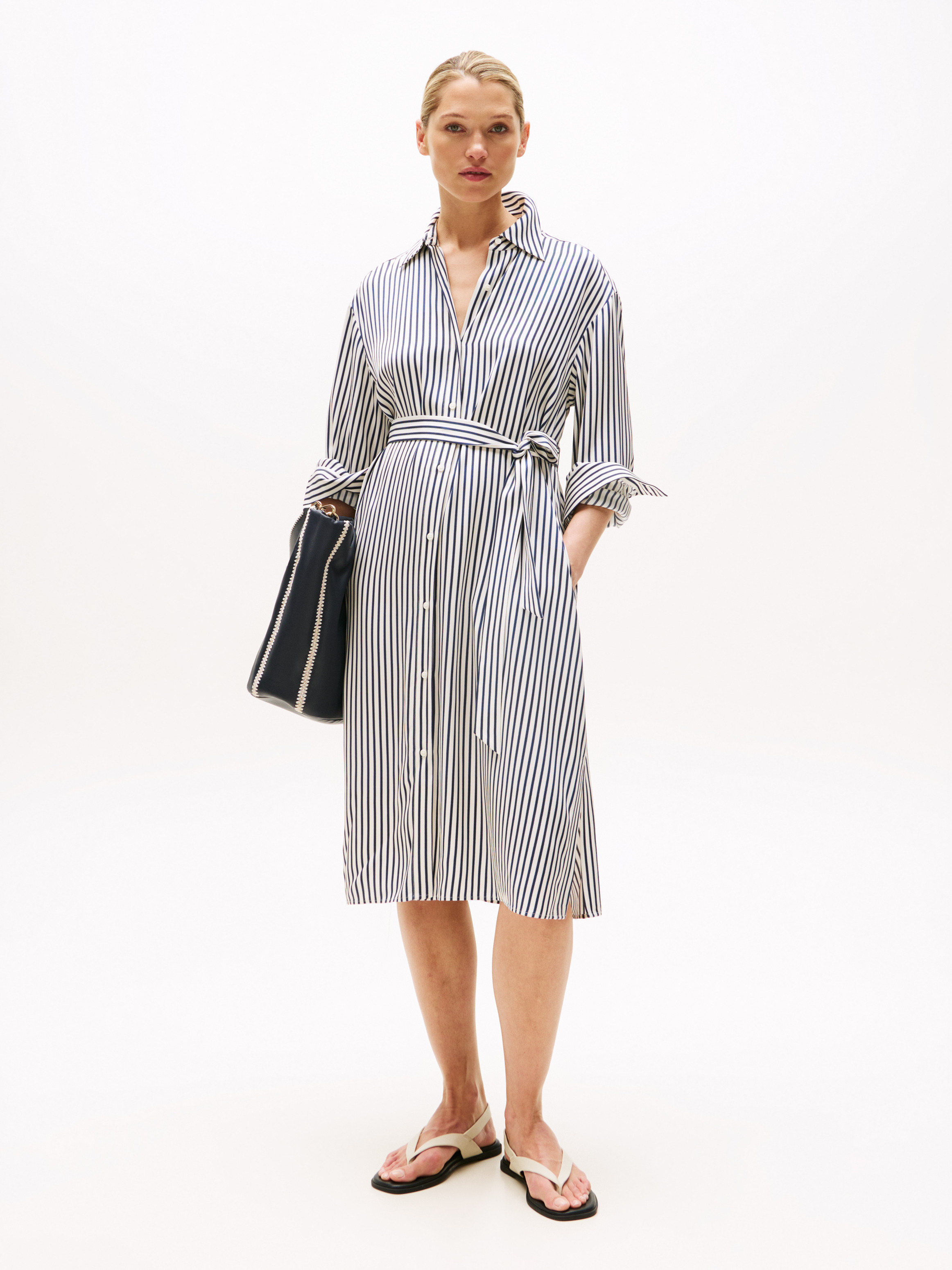 The Sofia Capsule Stripe Dress | Skirts | Tommy Hilfiger